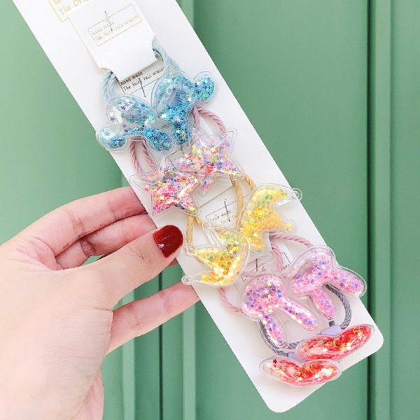 10-pack Girls Cartoon Fruit or Flower Hairbands